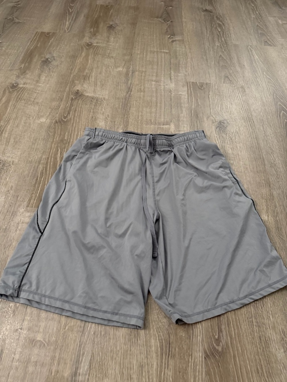 Devops Gray Mens Basketball Shorts
